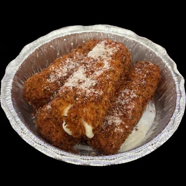 House Battered Mozzarella.
